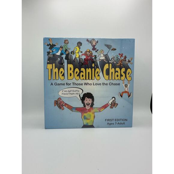 Vintage The Beanie Chase First Edition Game, NIB, for Those Who Love the Chase - Picture 1 of 5